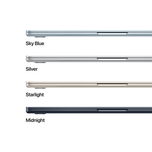 MacBook Air (M4, 2025) colors