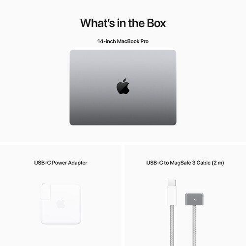 MacBook Pro (M2 Max, 2023) in the box